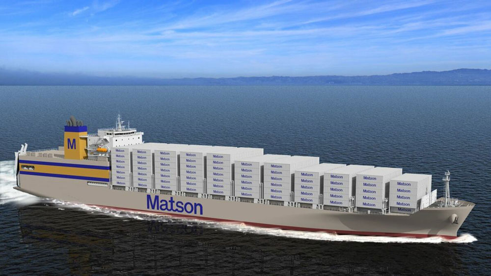 Matson sea shipping from China to the US