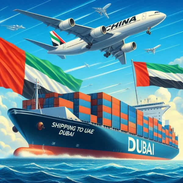 Shipping from China to Dubai