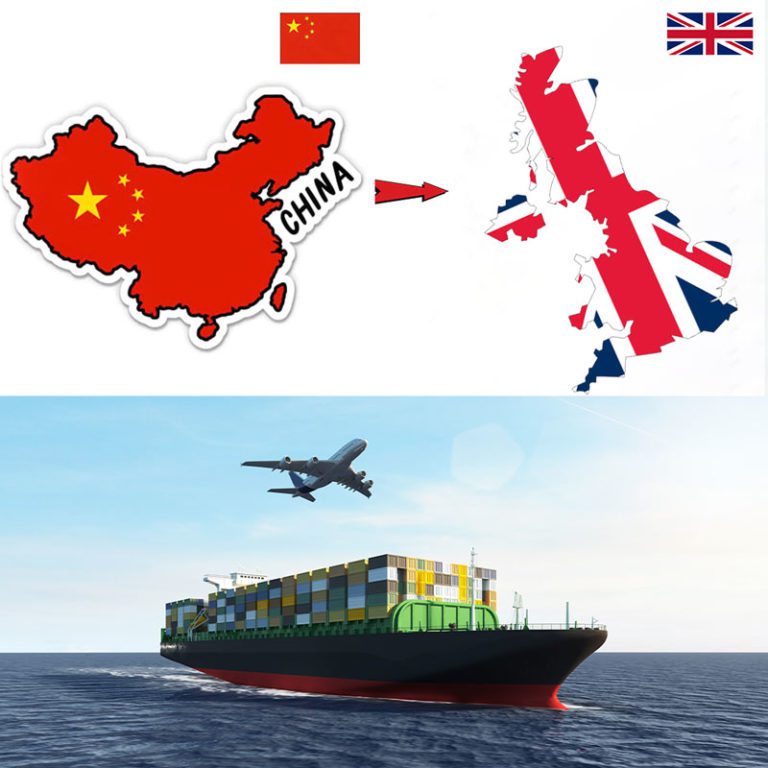 Shipping from China to the UK