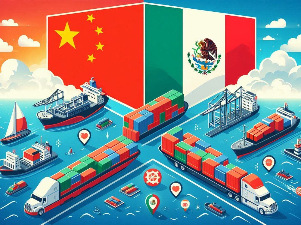 shipping from China to Mexico