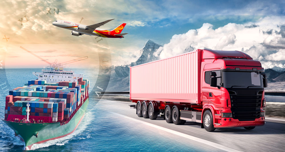 Sea shipping and truck shipping - freight forwarder in China