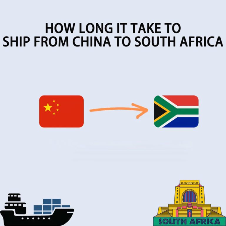 how long it takes to from China to South Africa