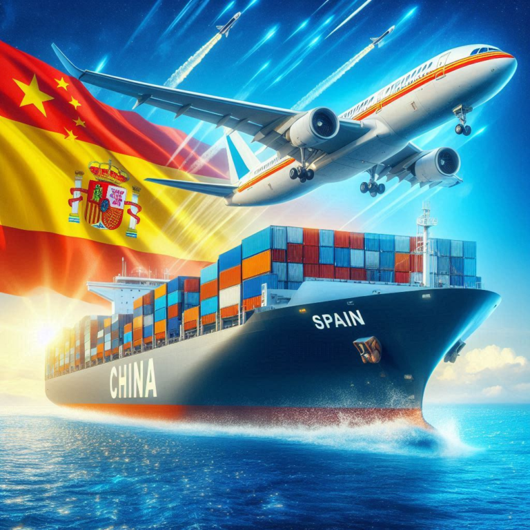 Shipping from China to Spain