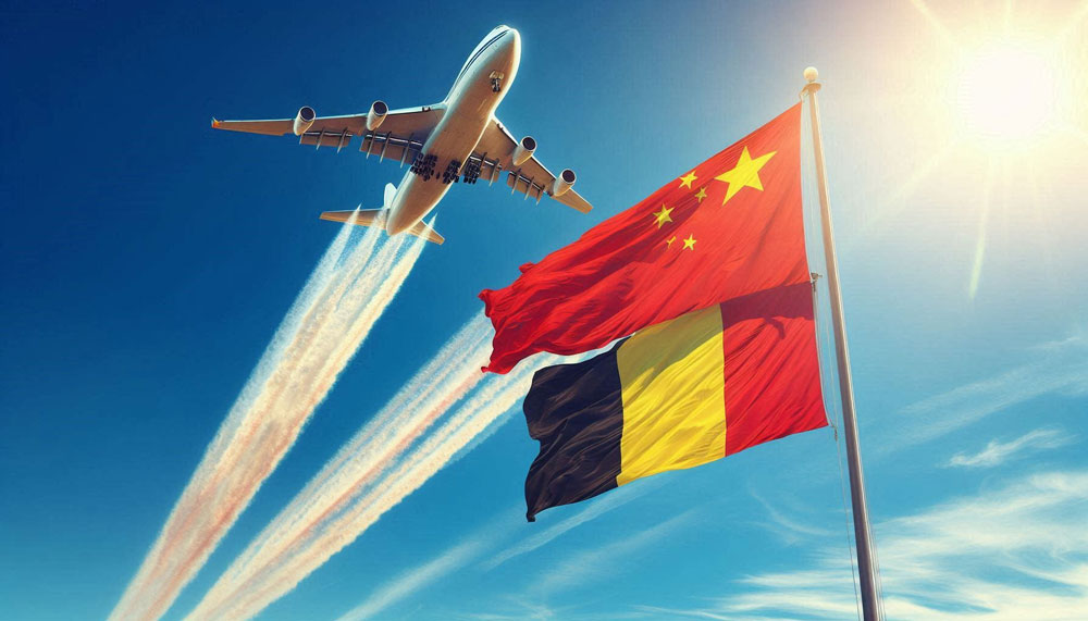 Air-freight-from-China-to Belgium