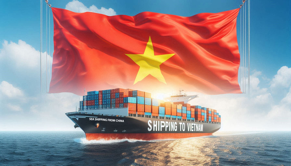 sea freight from China to Vietnam