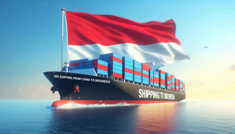 sea freight from China to Indonesia