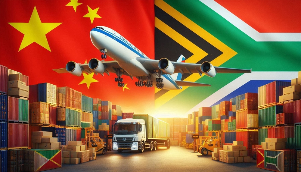 shipping from China to South Africa